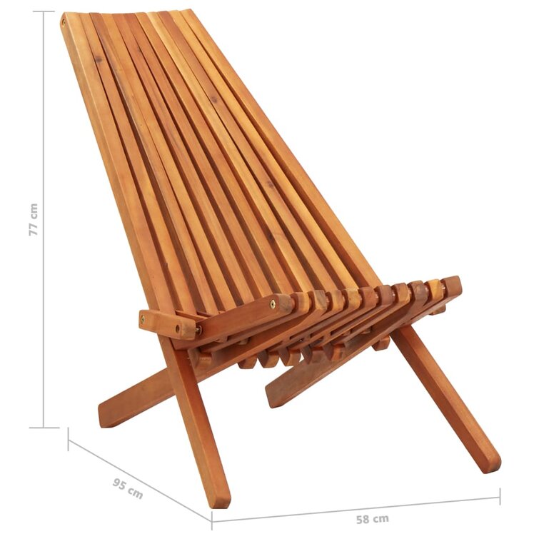 Acacia best sale deck chair